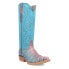 Dingo Caterina Snip Toe Cowboy Womens Blue Casual Boots DI209-400