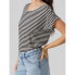 VERO MODA Ava Plain Stripe short sleeve T-shirt