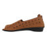 Sesto Meucci Evonne Nubuck Perforated Slip On Womens Brown Flats Casual 407081-