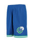 Big Boys Blue Dallas Mavericks Hardwood Classics Swingman Shorts