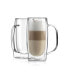 Nimbus Double Wall Latte Mugs, Set of 2