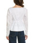 Staud Peggy Top Women's White Xs