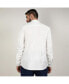 Men's Chalk White Pleat-Creased Shirt