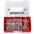 fischer FIXtainer-DUOPOWER/DUOTEC 200 - Expansion anchor - Concrete - Metal - Grey - Red - 90 pc(s) - Box