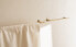 Golden steel towel rack