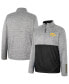 Men's Gray Iowa Hawkeyes John Half-Zip Jacket