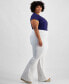 Plus Size High Rise Flared Pants, Created for Macy's