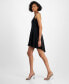 Juniors' One-Shoulder Double-Strap High-Low Dress