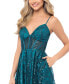 Women's Glitter Sequined Mini Dress