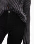 Topshop Tall high rise Joni jeans in black