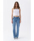 Women's Cut-Out Detailed High Waist Jeans