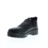 Lehigh Steel Toe Work Romeo LEHI013 Mens Black Leather Athletic Work Shoes