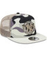 Men's White New York Yankees Chrome Camo A-Frame 9FIFTY Trucker Snapback Hat