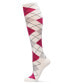 Женские носки MeMoi womens Argyle Shades Cashmere Blend Knee High Socks