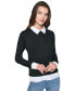 Women's Layered-Look Sweater, Regular & Petites