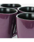 Mulberry 14 Ounce Stoneware Mugs, Set of 6