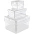 KEEEPER Bea Collection 3x1.7L/2x5.6L/3x18L Storage Box 8 Units