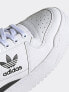 adidas Originals Forum Bold trainers in white and black