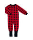 Baby Boys or Baby Girls Buffalo Plaid Convert-A-Foot Sleeper