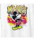 Trendy Plus Size Disney Mickey Mouse Graffiti Graphic T-shirt