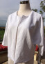 Alfani Women's Open Front Scuba Blazer Jacket Bright White Size M