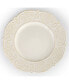 Luna Embossed Scalloped Dinnerware Set of 16 Pieces