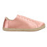 TOMS Lena Lace Up Womens Pink Sneakers Casual Shoes 10012423