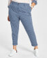 Plus Size Hampton Gingham Chino Pants