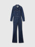 Western Denim Jumpsuit