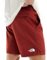 The North Face Watershort logo swim shorts in red