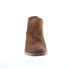 Diba True Casp Ian 69511 Womens Brown Suede Slip On Ankle & Booties Boots