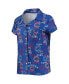 Женская пижама Concepts Sport womens Royal Chicago Cubs Flagship Allover Print Top and Shorts Sleep Set