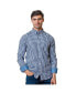 Men's Organic Long Sleeve Stretch Poplin Button Down Shirt