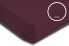 Spannbettlaken Jersey bordeaux 90x200 cm