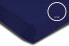 2 Bettlaken Jersey navy blau 90 x 200 cm