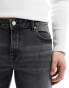 ASOS DESIGN skinny jeans in washed grey