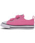 Toddler Girls Chuck Taylor All Star 2V Ox Stay-Put Closure Casual Sneakers from Finish Line