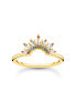 Thomas Sabo TR2456-488-7-56 Gold-plated ring w. sunbeams and coloured stones