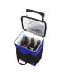 Insulated 6 Bottle Wine Carrier on Wheels