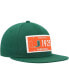 Men's Green Miami Hurricanes Established Snapback Hat