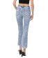 Women's High Rise Cropped Flare Jeans