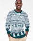 Charter Club Men's Fair Isle Crewneck Sweater, Created for Macy's