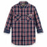 SCOTCH & SODA Archive Double Face Twill Check long sleeve shirt