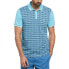 ORIGINAL PENGUIN Geo Jacquard Front Interlock short sleeve polo