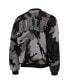 Women's Black Chicago Bulls Camo Sherpa Full-Zip Bomber Jacket