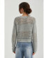 Women's Donna Linen Cotton Mix Media Pullover