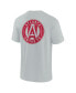 Men's Gray Atlanta United FC Oversized Logo T-shirt