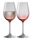 Galway Crystal Erne Wine Glasses, Set of 2