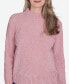 Women's Classic Chenille Diamond Stitch Turtleneck Sweater