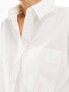 Something New X Chloe Frater ultimate wide sleeve layering shirt in white